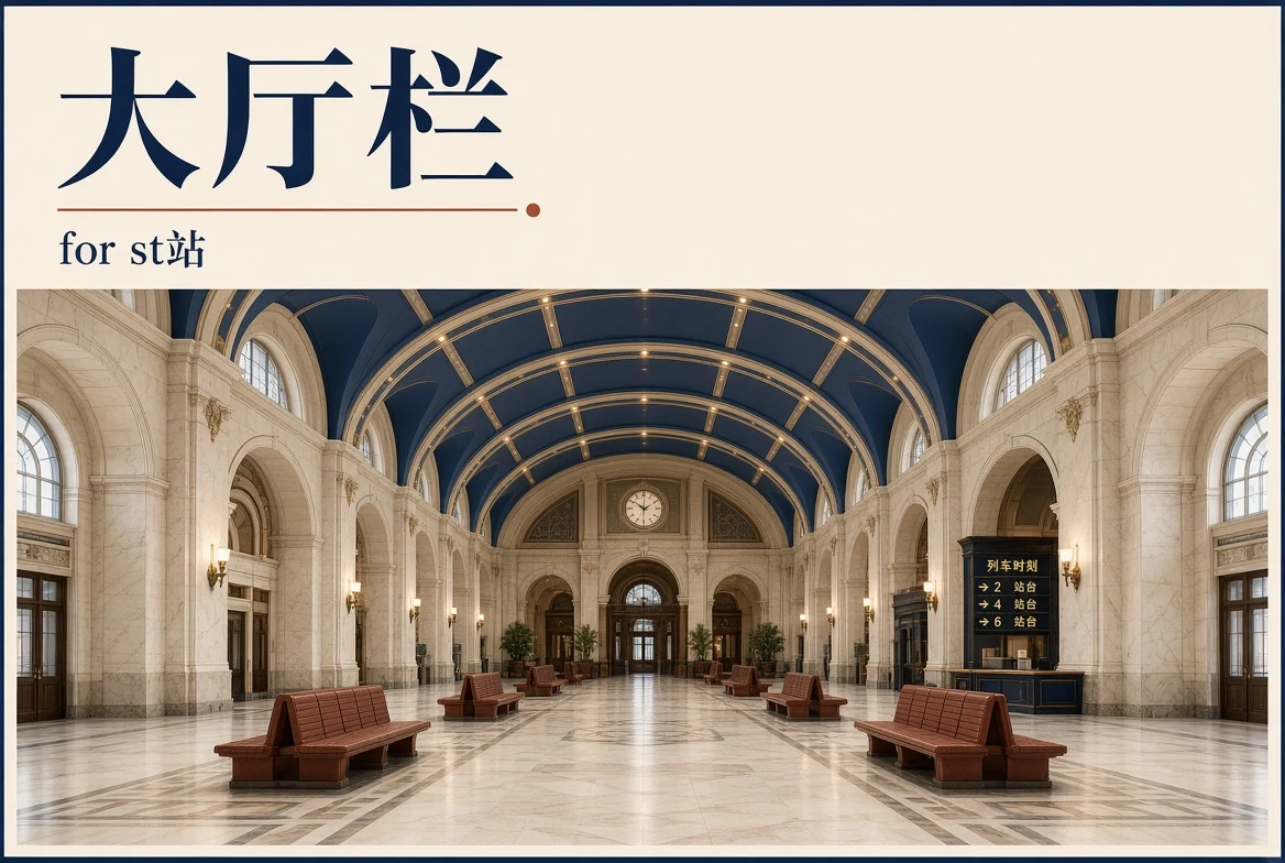 大厅栏内容导览